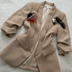 Zara Women's Beige Blazer